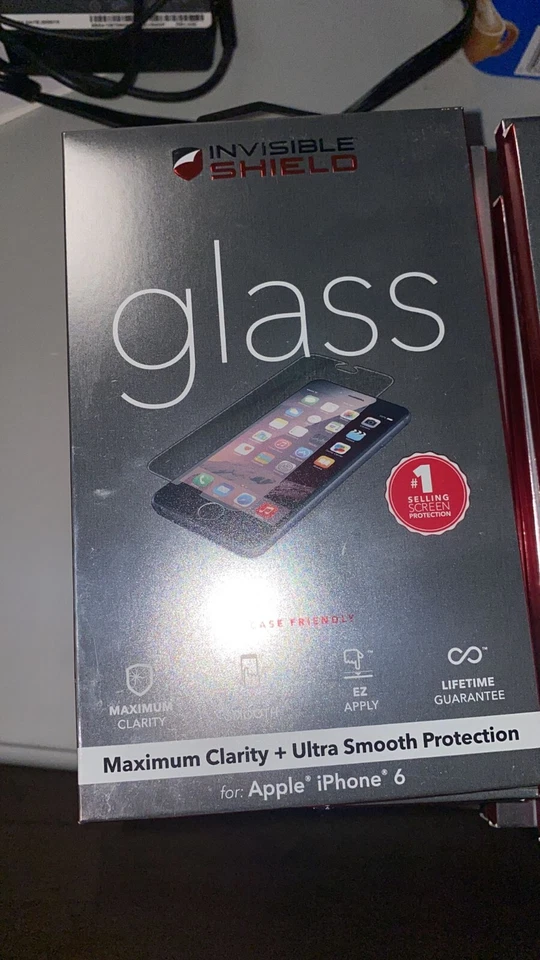 ZAGG Invisible Shield GLASS Screen Protection For iPhone 6  Case Friendly - Image 1 of 1