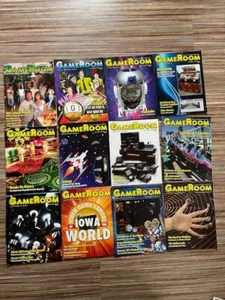 RARE SET OF 12 GAME ROOM ISSUES VIDEO GAME PINBALL AMUSEMENT PACHINKO STAR WARS - Picture 1 of 3