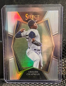 Aroldis Champman 2022 Select Premier Level Silver Prizm - Yankees - Picture 1 of 2