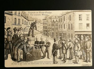 CPA 58 La Légende de SAINT SAULGE n° 13 - la Nouvelle Pompe - Imagen 1 de 2