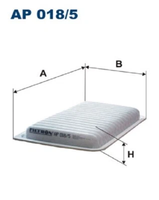 Motorluftfilter luftfilter für     Daihatsu Cuore VII 0.7i, 1.0i 3/03??, Trevis - Imagen 1 de 4