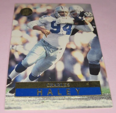 1996 Fleer Ultra Charles Haley Dallas Cowboys #37 - Image 1 of 2
