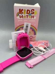 OKYUK 4G Smartwatch, Kids Watch for Kids(Rose Red) - Photo 1 sur 7