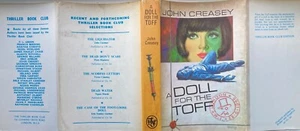 John Creasey "A Doll For THE TOFF"1963 HB in DW-H & S Edn for Thriller Book Club - Picture 1 of 1