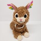 Frankford Candy 8" Baby Llama Alpaca Colorful Ears Shaggy Stuffed Animal Plush