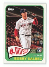 2021 Topps Bobby Dalbec  #T65-9 1965 Redux RC Boston Red Sox Baseball Card