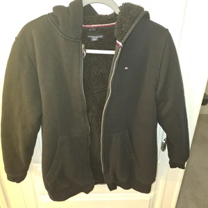 Kids Tommy Hilfiger Thick Sherpa Lined Zip Up Hoodie Size 14/16. - Picture 1 of 7