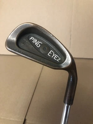 PING EYE 2 KARSTEN BERYLLIUM COPPER #3 IRON GOLF CLUB RH RED DOT - Image 1 of 4