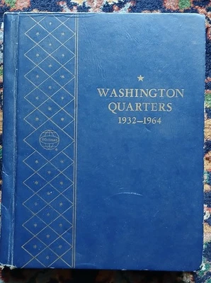 15 SILVER WASHINGTON QUARTERS COLLECTION 90 % SILVER 1934 -1964 - Image 1 of 4