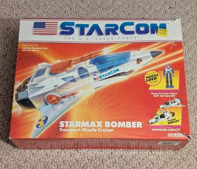 1986 Coleco Starcom Starmax Bomber Empty Box (No vehicle) - Image 1 of 4