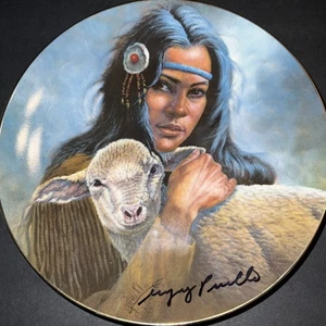 Lily of the Mohawks Plate – Vague Shadows Princess Series – Vintage - Bild 1 von 8