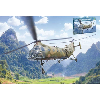 ELICOTTERO H-21C FLYNG BANANA GUNSHIP KIT 1:48 Italeri Kit Elicotteri Modellino  - Immagine 1 di 3
