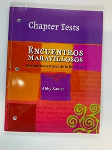 Encuentros Maravillosos Chapter Tests – Student Assessment Book (ISBN 9780133693 - Picture 1 of 4