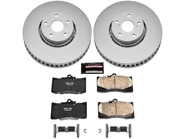 Kit de pastillas de freno delanteras y rotor para Lexus GS350 2007-2011 2008 2009 2010 JK229RV Foto 1 de 1