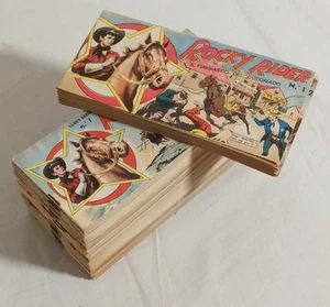 ROCKY RIDER Strip 1/6 + 1/36 komplette Sequenz Ed. Universum 1951 !! - Bild 1 von 21