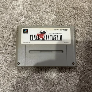Super Famicom Final Fantasy VI 6 FF Square Cartridge Only Nintendo - Bild 1 von 2