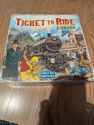 Ticket to Ride: Europe Board Game – Days of Wonder Great condition complete - Image 1 of 4