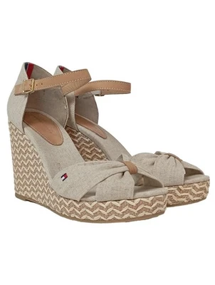 TOMMY HILFIGER Sandalias tipo cuña Mujeres Sandalias de tacón Talla EU 41 - Imagen 1 de 4