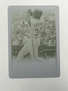 Griffey Jr 2007 UD Series One 1/1, Match Printing Plate ONE OF ONE ,#KG43 - Picture 1 of 2