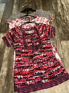 Women’s KOI 149PR Bundle Lot Three Scrub Top Size Small - Picture 1 of 20