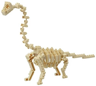 Nano block Brachiosaurus (skeleton model) NBC_114 - Image 1 of 2