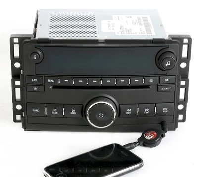 Chevrolet Cobalt & Pontiac G5 2009-10 Radio AM FM CD Player w Aux Input 25834576 - Image 1 of 4