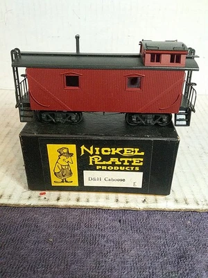 HO Nickel Plate Products D&H Caboose forrado en madera. pintado. Nuevo Foto 1 de 4