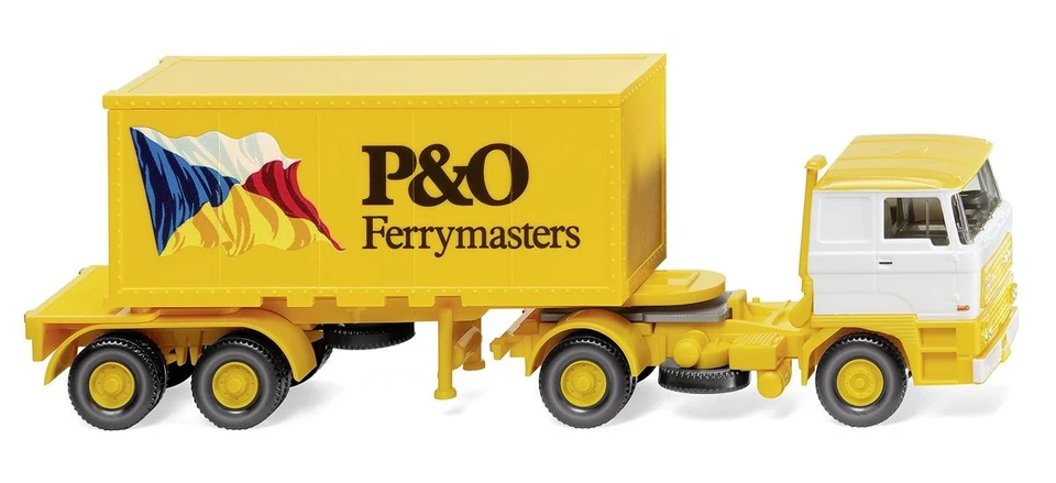 *Wiking H0 1/87 052603 DAF Containersattelzug 20' P&O Ferrymasters  - OVP NEU - Bild 1 von 1