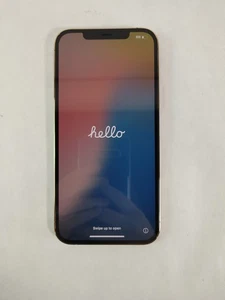 Apple IPHONE 12 Pro Max A2342 256 GB Ios 18.4.1 Doré At&t Seulement (Wi-Fi + 5G) - Photo 1 sur 6