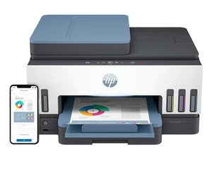 HP Smart Tank 7602 All-in-One InkJet Printer, Color Mobile Print, Copy, Scan, - Picture 1 of 10