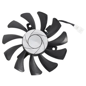 HA8010H12F-Z 75MM 2Pin GTX1050Ti GPU Refroidisseur DUAL Ventilateur pour GTX5201 - Photo 1/8