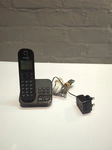 Panasonic KX-TGC420E Digital Cordless Phone With Answering Machine Black. - Zdjęcie 1 z 8