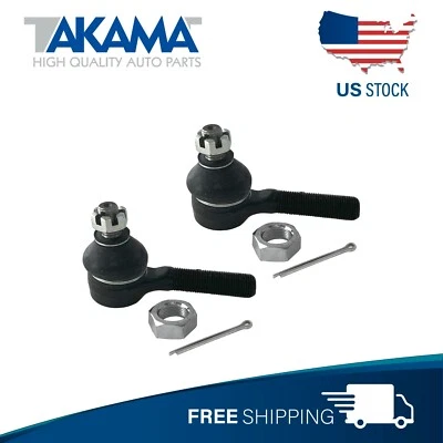 2 Pcs Front Outer Tie Rod End For Chevrolet GEO GMC Tracker Suzuki Sidekick - Image 1 of 4
