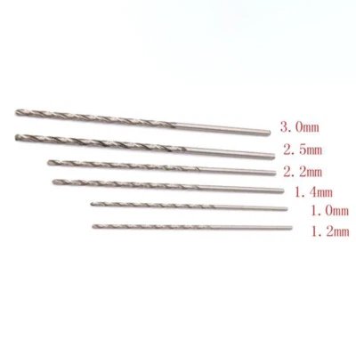 Spiralbohrer Metallbohrer Ø 1-3mm Extra Lang HSS Metall Bohrer 60mm-100mm Lange - Bild 1 von 4