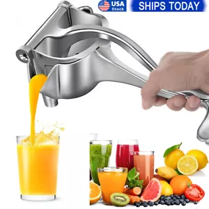 Heavy Duty Metal Manual Juicer Fruit Juice Squeezer for Pressing Lemons Oranges - Picture 1 of 12