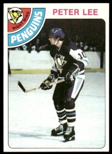 1978-79 Topps #244 Peter Lee Rookie Pittsburgh Penguins NM 39237 - Picture 1 of 2