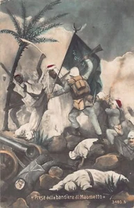 Libya - Italo-Turkish War - Taking the flag of Muhammad - Picture 1 of 2