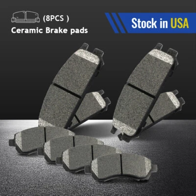 前后陶瓷碟刹垫适用于 1997 - 1998 斯巴鲁 Legacy Impreza — 第 1/4 张图片