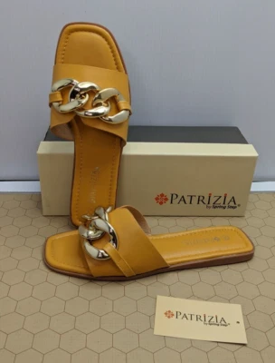 Patrizia by Spring Step Barbee - Y Yellow Womens Sandals Size US 8 EU 39 UK 5.5 - Image 1 of 4