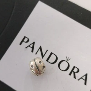 Pandora Retired Sterling Silver Lady Bug Bead - 790135 - Picture 1 of 3