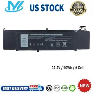 ✅XRGXX 06YV0V 90Wh Battery For Alienware M15 M17 R1 G5 5590 G7 7590 7790 G5 15 - Picture 1 of 13