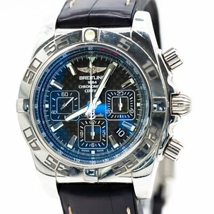 Breitling Chronomat Ref. AB011012 Automatik 44mm Stahl Carbon U: 20cm Fullset - Bild 1 von 4