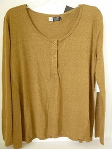 NUEVA CAMISETA JERSEY VOLCOM HURRY UP HENLEY L/S PEQUEÑA MEDIANA Código del Ejército L85 - Imagen 1 de 5