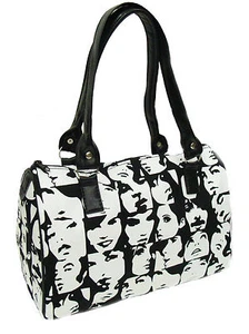 SACS DOCTEUR US FAIT MAIN AVEC MOTIF "ROCKABILLY GOTHIQUE", COTON, NEUF - Photo 1/16