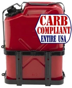 HD JERRY CAN HOLDER With CLASSIC 5 Gallon Steel Jerry can - NATO Dimensions - Foto 1 di 4