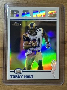 Torry Holt 2004 Topps Chrome Refractor #116 St. Louis Cardinals - Picture 1 of 2