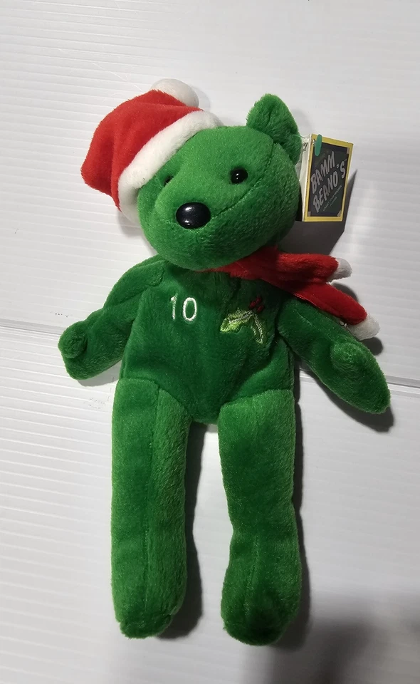 Chipper Jones Salvinos Bamm Beanos Bear Holiday MLB Baseball Christmas Xmas