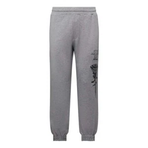 MCQ 298366 Mens REGULAR SWEATPANTS (GREY MELANGE) size L - Picture 1 of 3