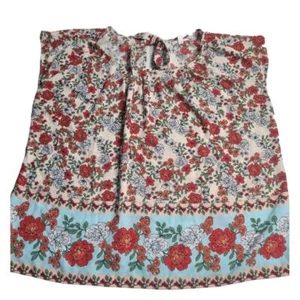 3243 Lauren Conrad Floral Pleat Neck Blouse 2XL - Picture 1 of 6