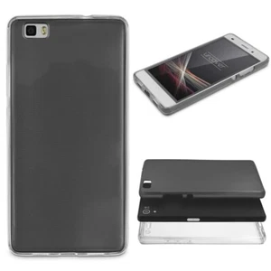 Huawei P8 Lite 360 GRAD RUNDUM SCHUTZ Metalloptik TPU Slim Hülle Cover - Bild 1 von 19